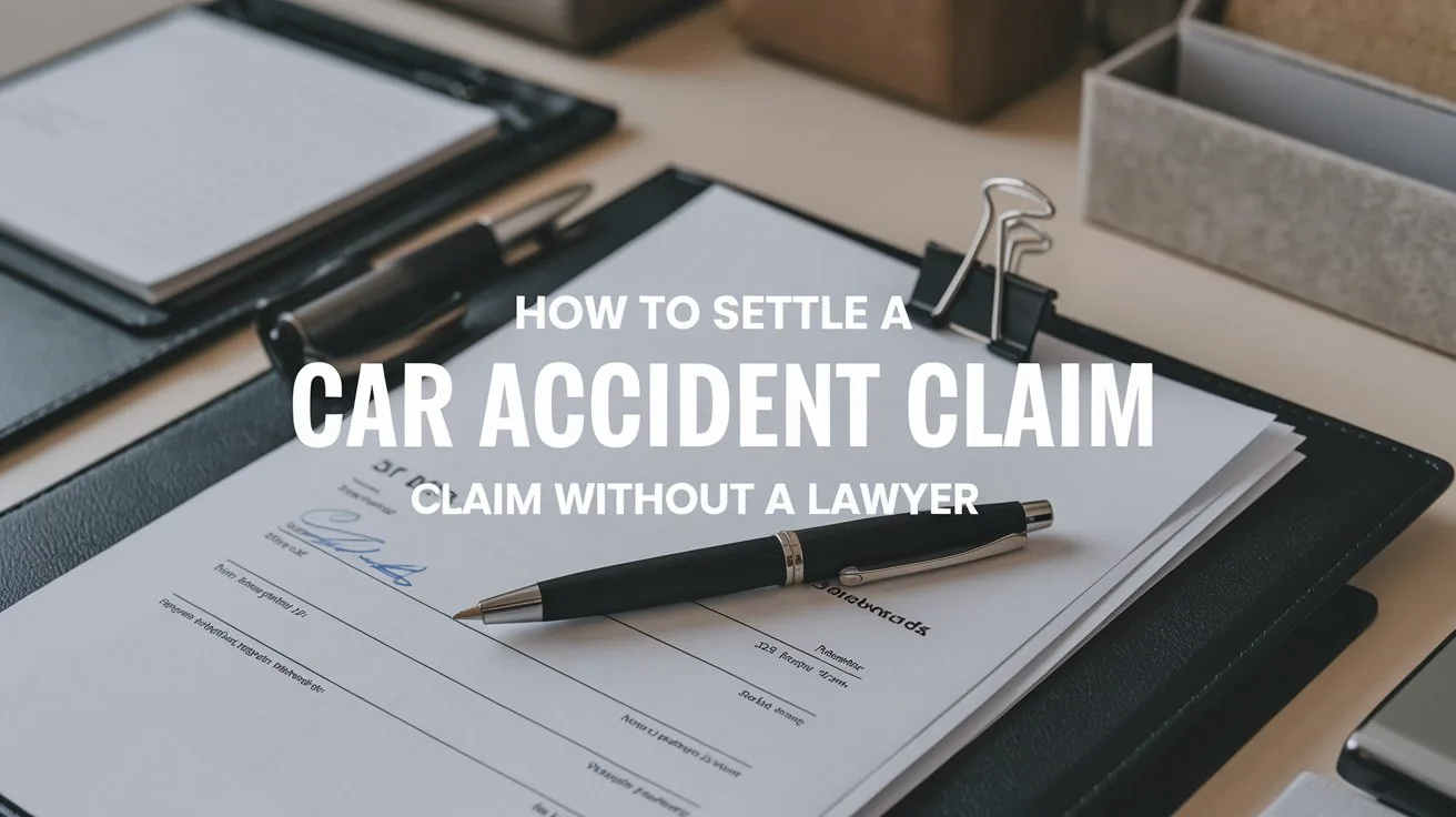 How to Settle a Car Accident Claim Without a Lawyer