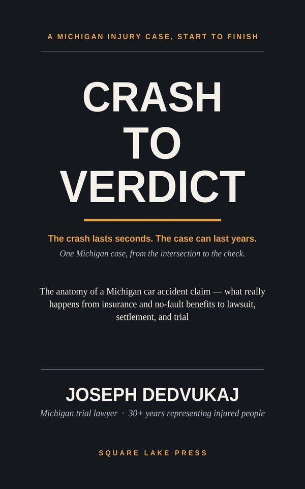 Cover of CRASH TO VERDICT by Joseph Dedvukaj