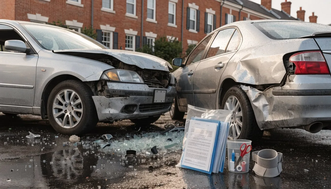 Medical documentation showing neck injury treatment records affecting settlement values in Michigan car accident claim