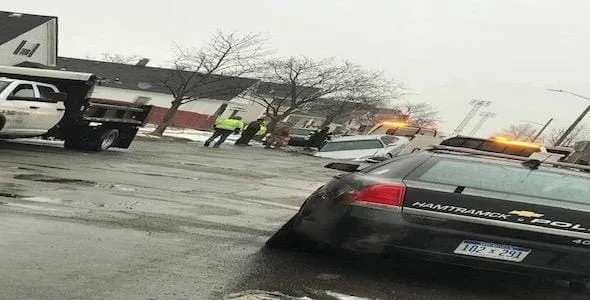 Hamtramck Pothole Almost Swallowed Car